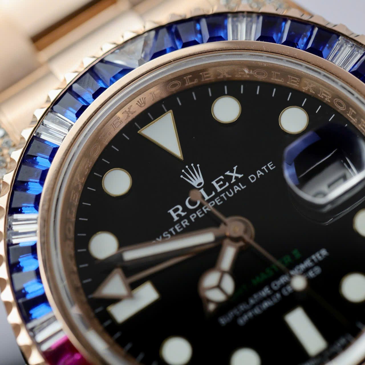 Rolex 126755 Watch 18K Gold Wrapped 41mm