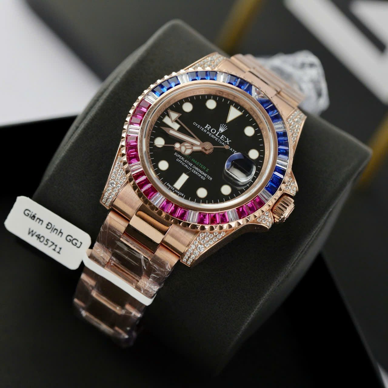 Rolex 126755 Watch 18K Gold Wrapped 41mm