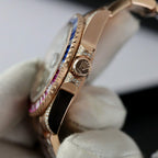 Rolex 126755 Watch 18K Gold Wrapped 41mm