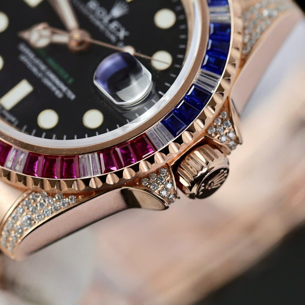 Rolex 126755 Watch 18K Gold Wrapped 41mm