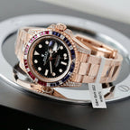 Rolex 126755 Watch Gold Wrapped Moissanite 41mm