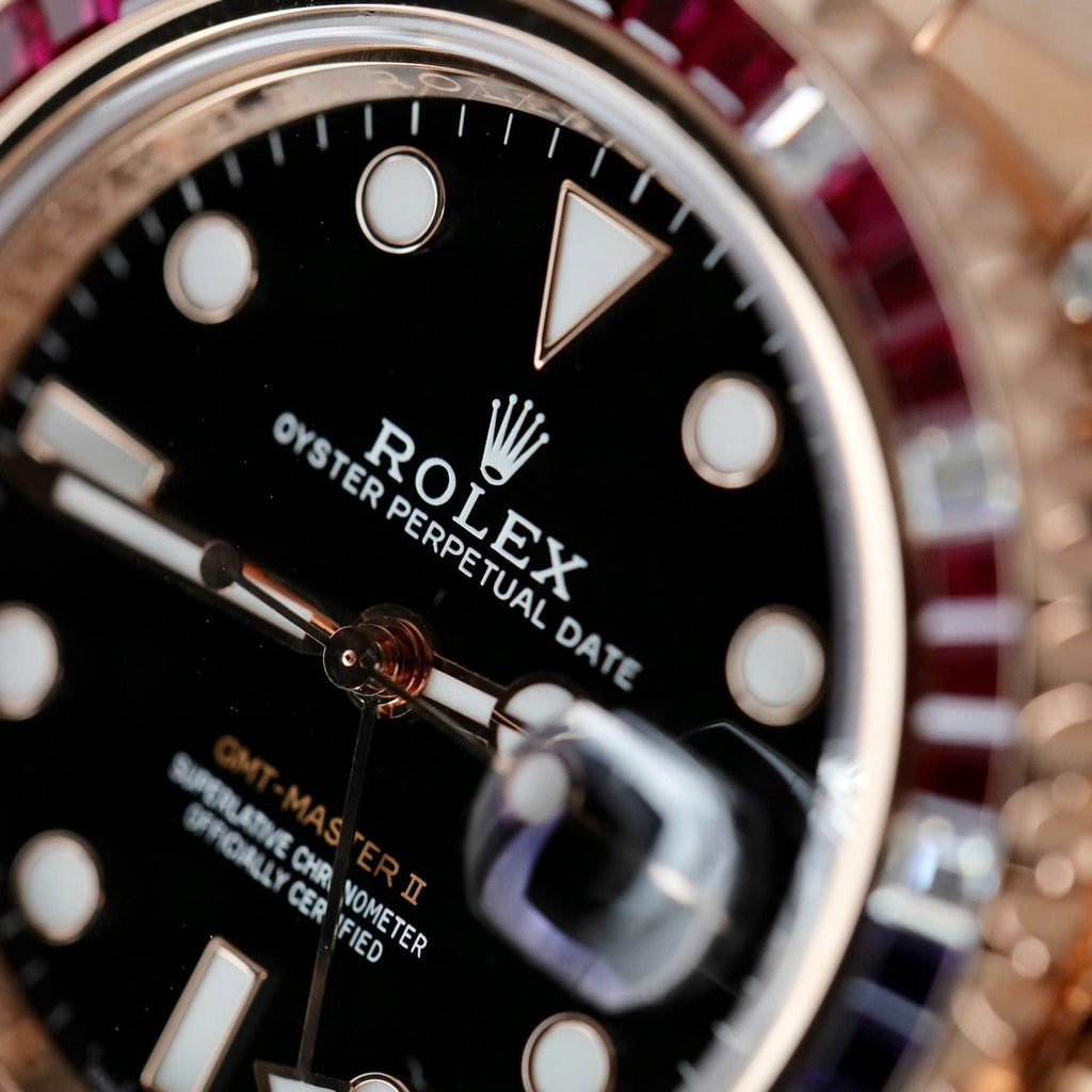 Rolex 126755 Watch Gold Wrapped Moissanite 41mm