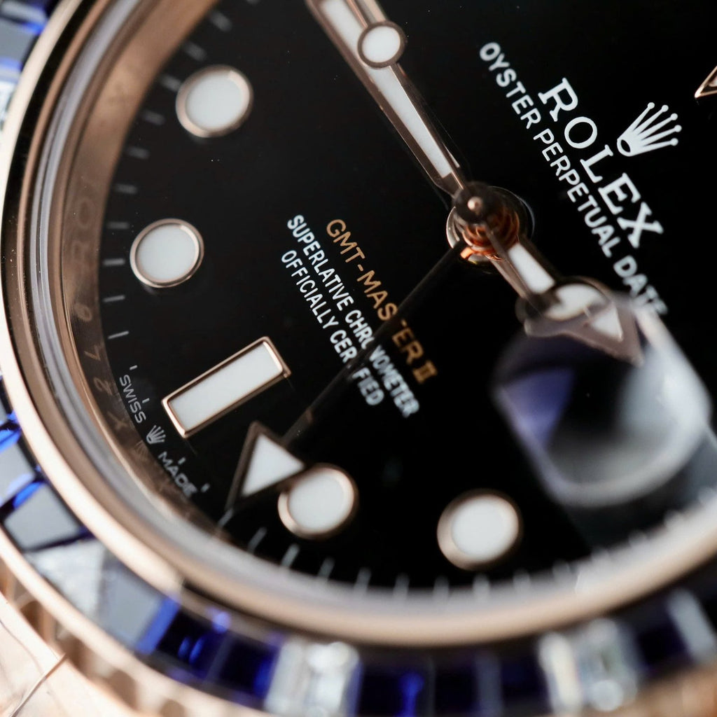 Rolex 126755 Watch Gold Wrapped Moissanite 41mm