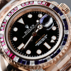 Rolex 126755 Watch Gold Wrapped Moissanite 41mm