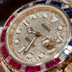 Rolex 126755 Watch Gold Wrapped Sapphire 41mm