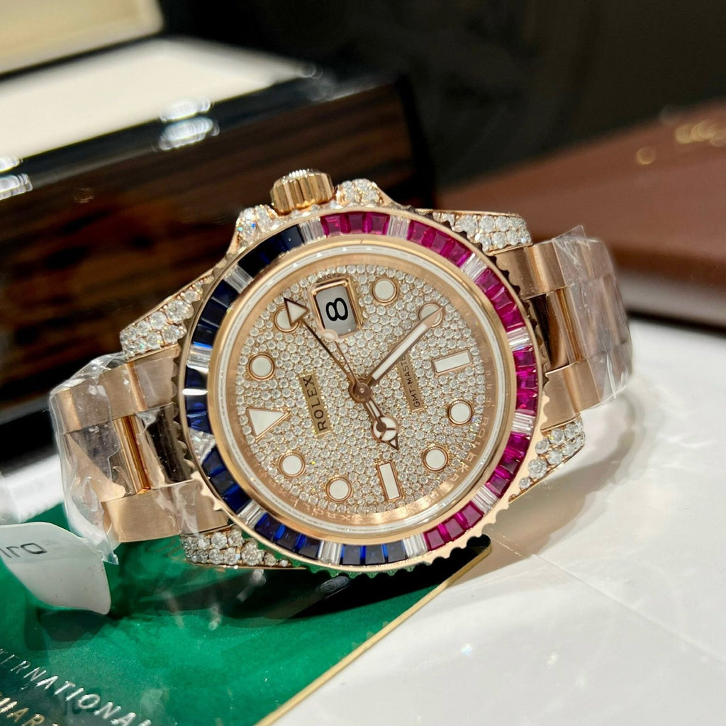 Rolex 126755 Watch Gold Wrapped Sapphire 41mm