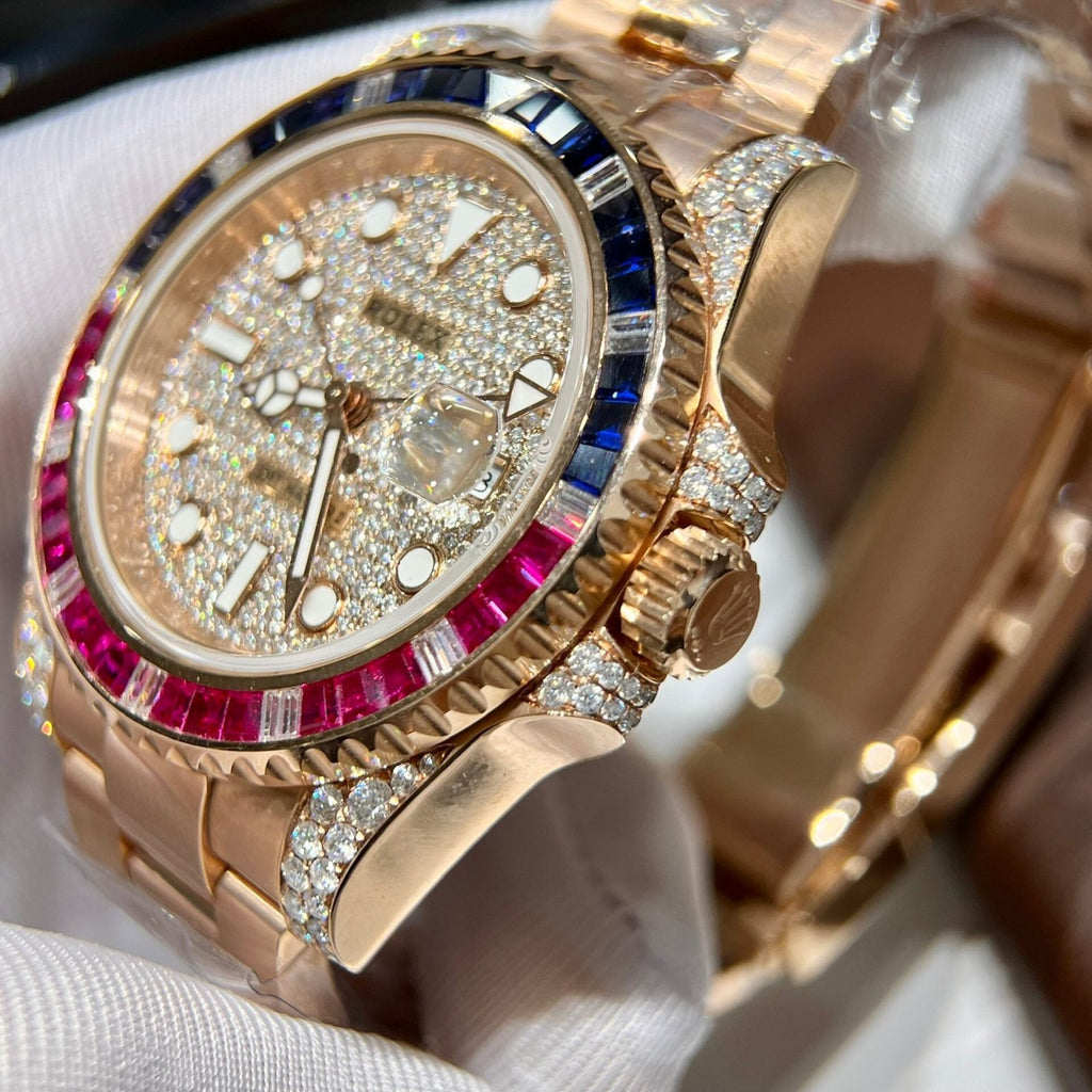 Rolex 126755 Watch Gold Wrapped Sapphire 41mm