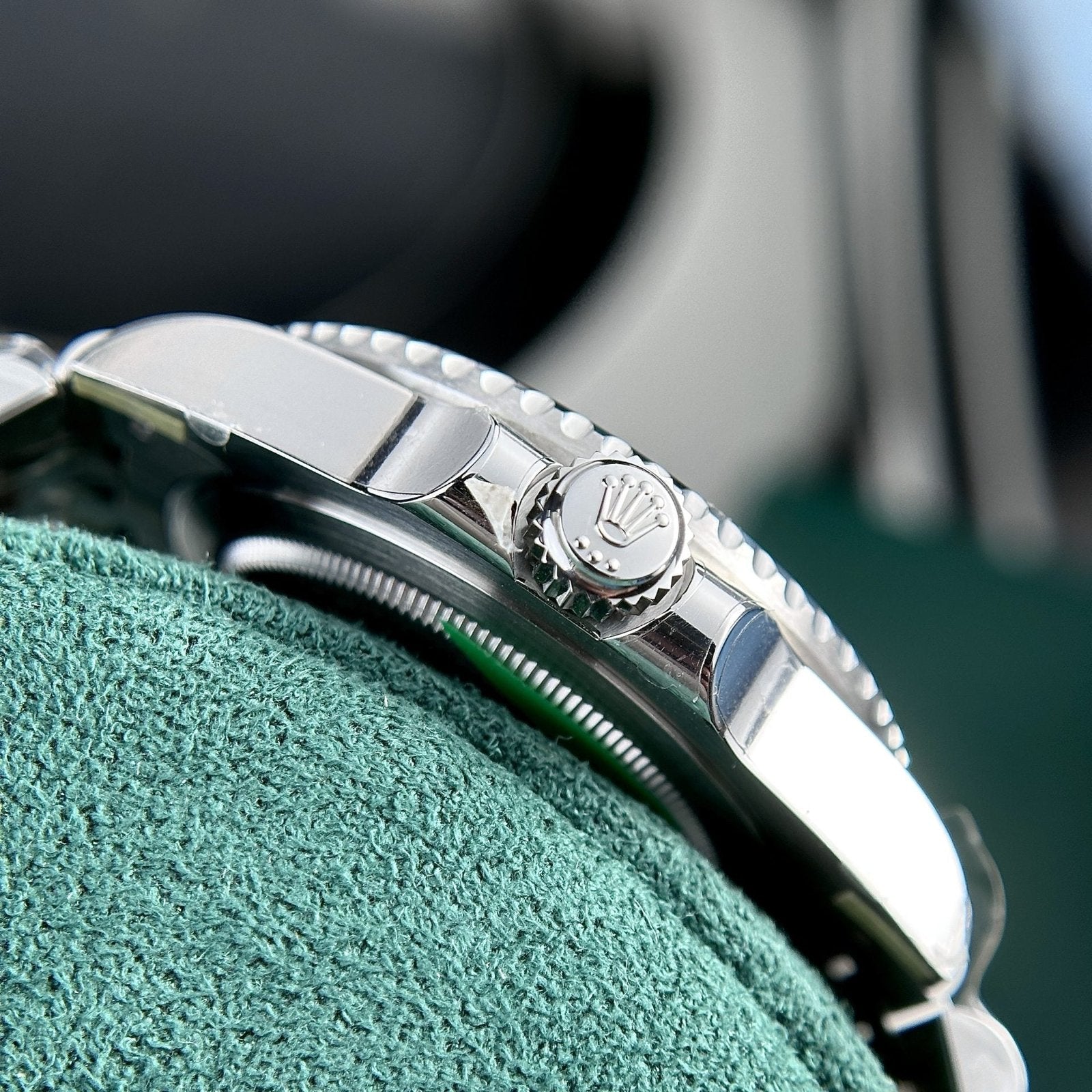 Rolex Watch Coke Black Dial Strap Jubilee 40mm