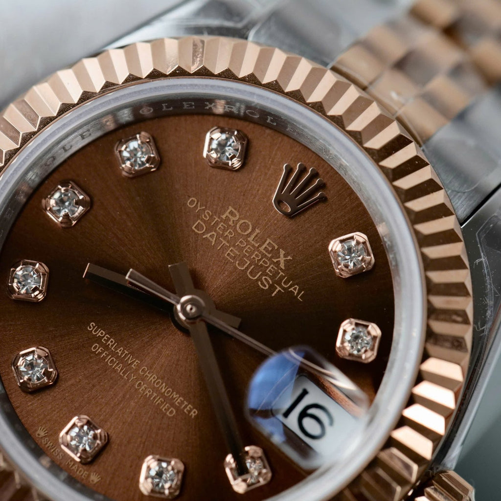 Rolex Lady-DateJust Women Watch Chocolate Dial Jubilee Strap 28mm