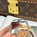 Rolex Land-Dweller 127234 Watch White Dial Honeycomb Pattern 36mm