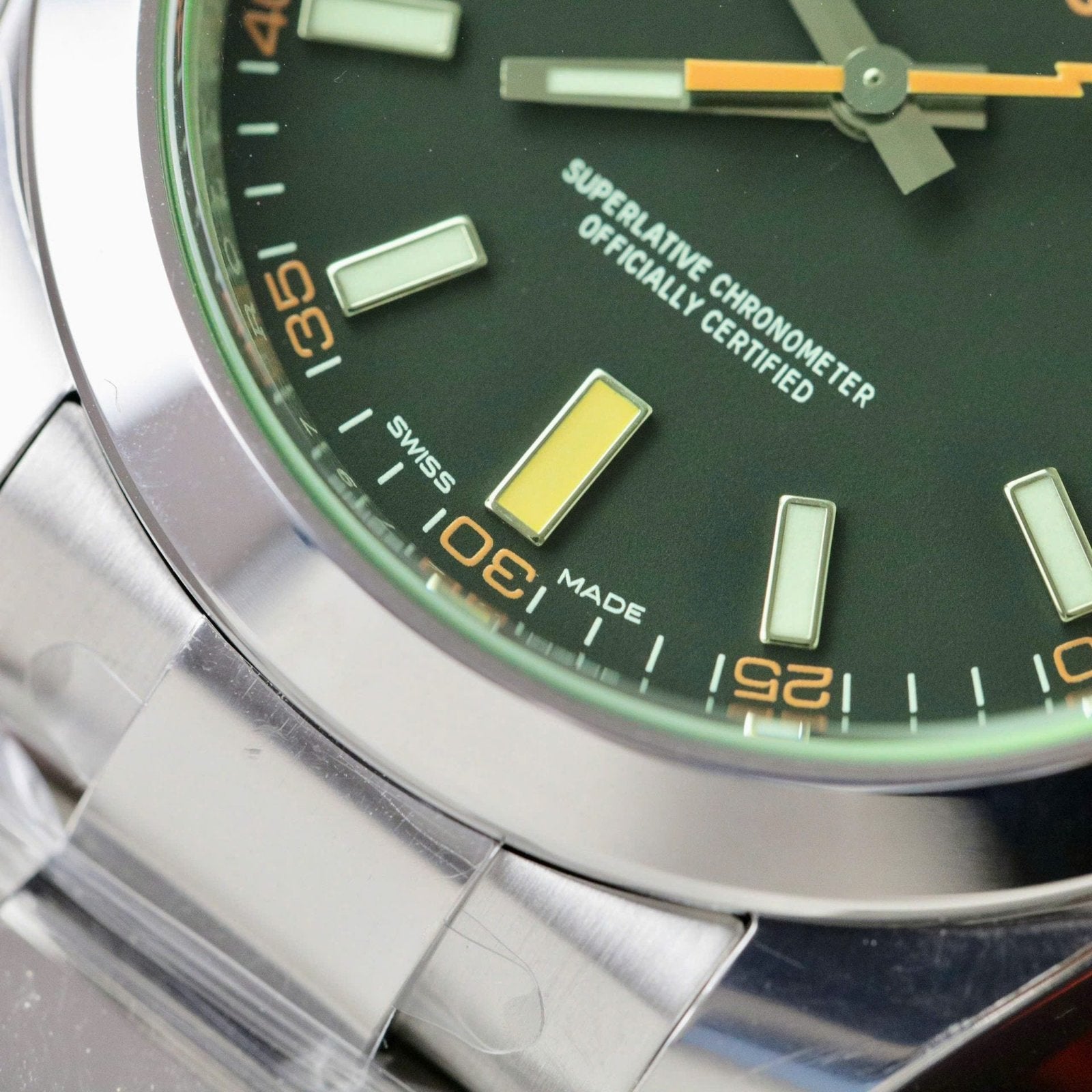 Rolex Milgauss 116400GV Watch Oyster Strap 40mm