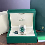 Rolex Watch Oyster Perpetual 126000 Green Dial 36mm