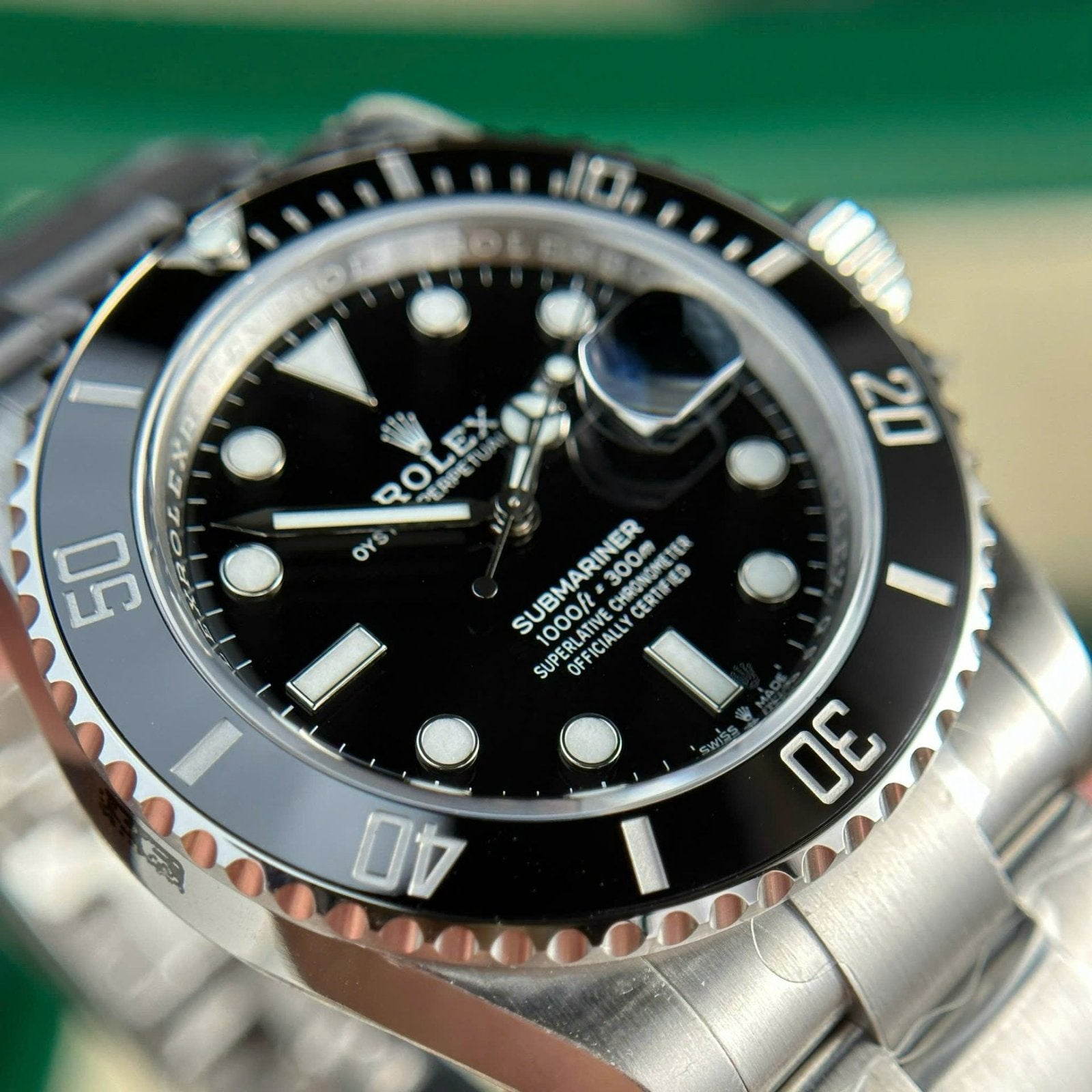 Rolex Men Watch Submariner 126610LN Dial Black 41mm