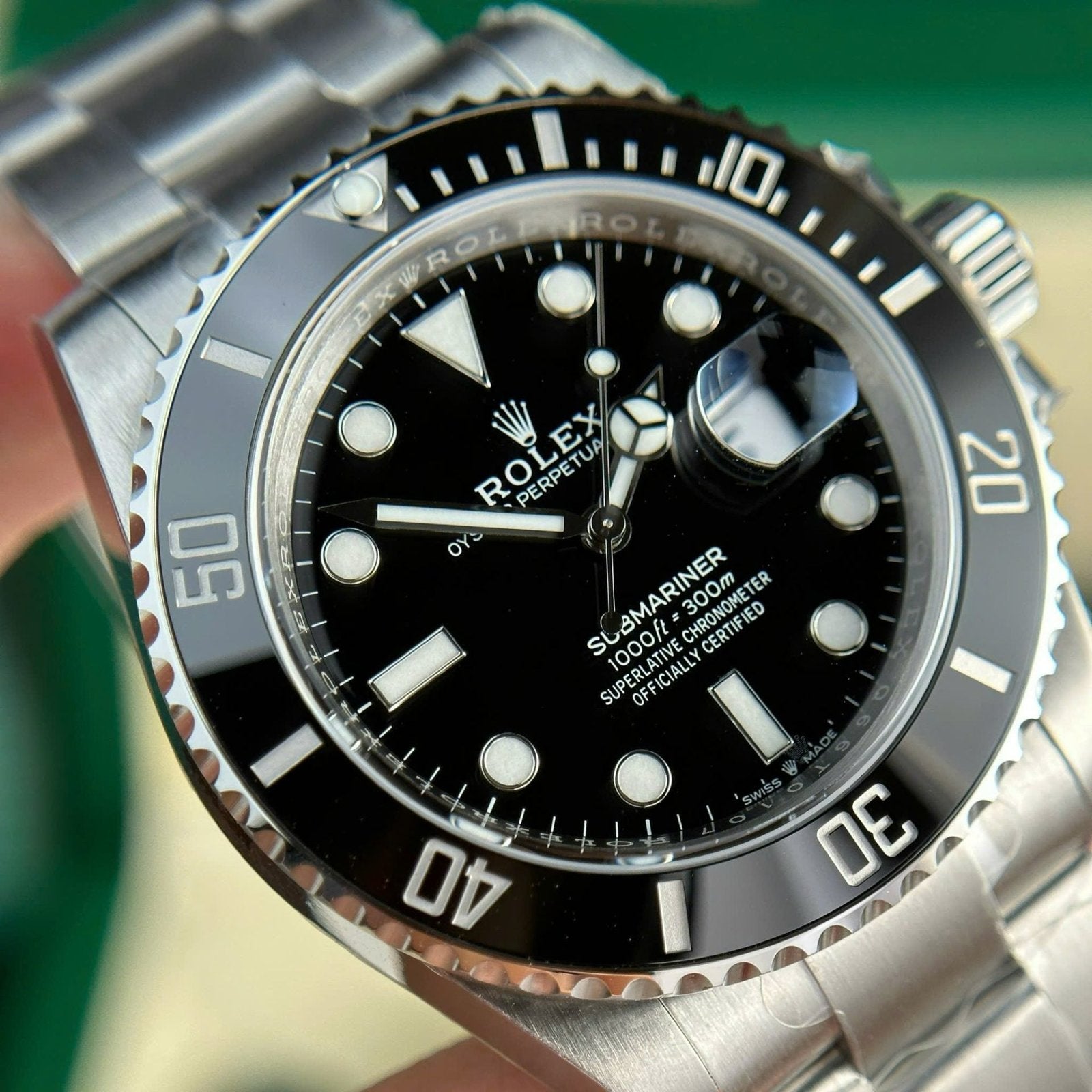 Rolex Men Watch Submariner 126610LN Dial Black 41mm