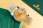 Rolex Watches Date Just 126233 Gold Wrapped Champagne Dial 36mm