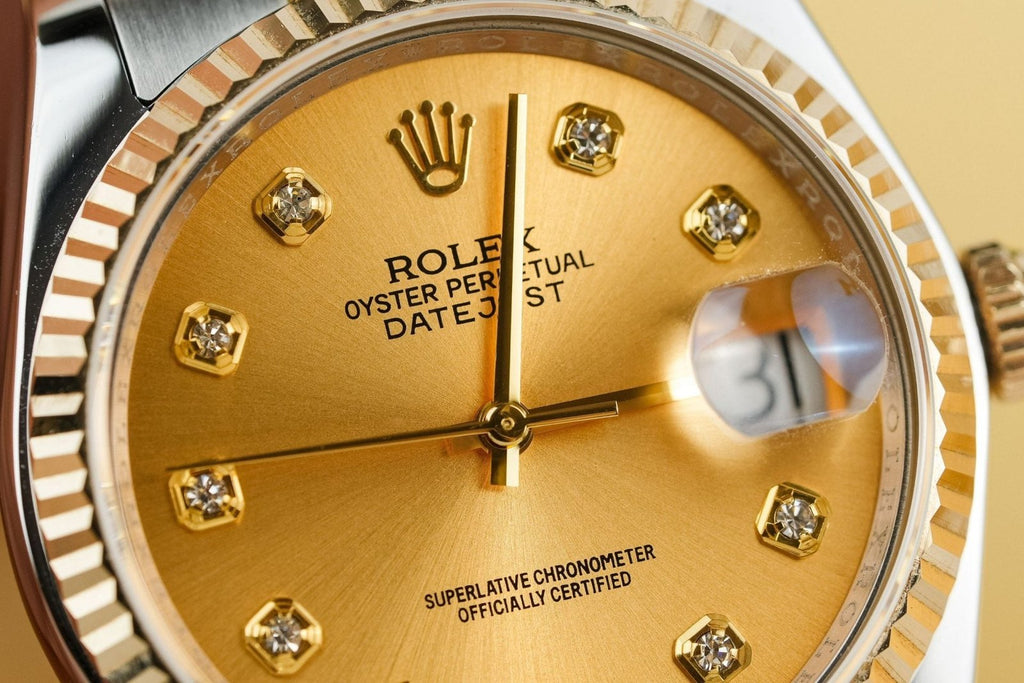 Rolex Watches Date Just 126233 Gold Wrapped Champagne Dial 36mm