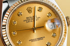 Rolex Watches Date Just 126233 Gold Wrapped Champagne Dial 36mm