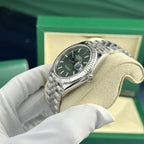 Rolex Watch DateJust 126334 Green Motif Dial 41mm