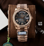 Rolex Watch Day-Date Dial Gray Ombre 40mm