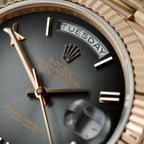 Rolex Watch Day-Date Dial Gray Ombre 40mm
