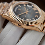 Rolex Watch Day-Date Dial Gray Ombre 40mm