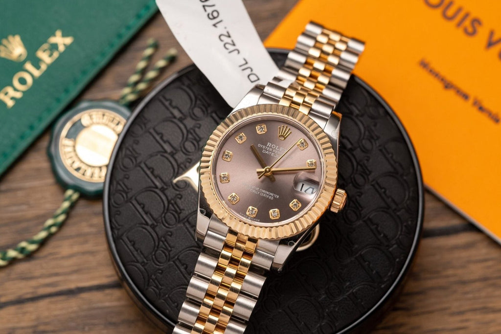 Rolex Watch Date just 278273 Gold Wrapped Jubilee Strap 31mm