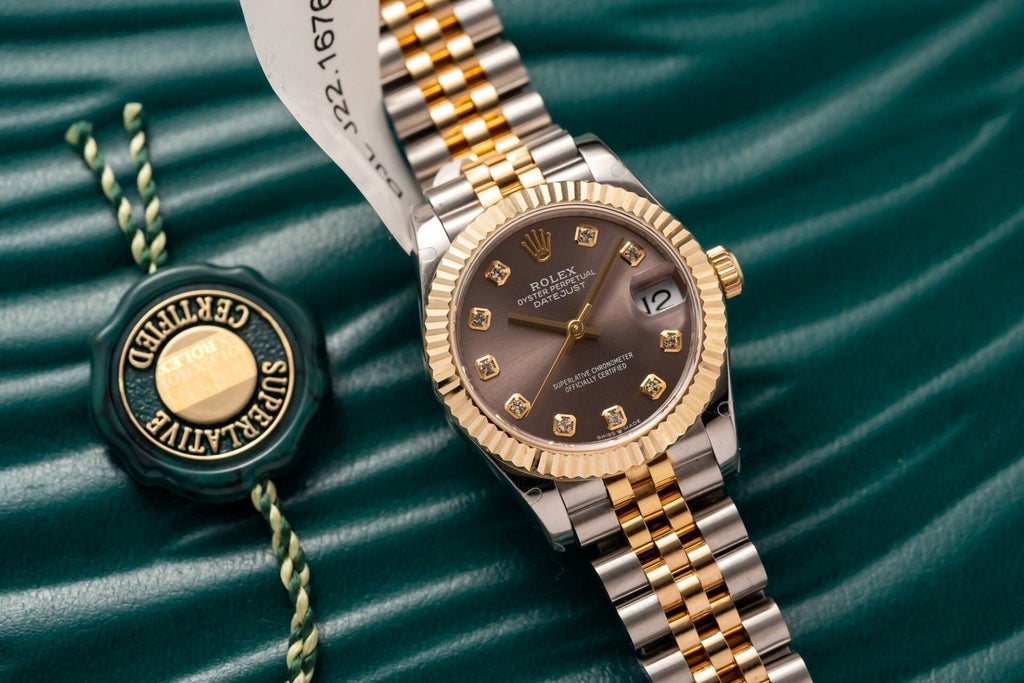 Rolex Watch Date just 278273 Gold Wrapped Jubilee Strap 31mm