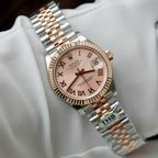 Rolex DateJust Watch Pink Dial 31mm