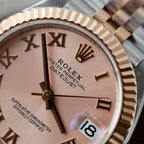 Rolex DateJust Watch Pink Dial 31mm