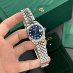 Rolex Watch Date Just Womens Dial Blue 31mm