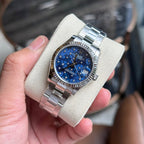 Rolex DateJust Women’s Watch Blue Leaf Dial 31mm