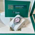 Rolex Date just Watch Jubilee Strap Pink Dial 31mm