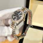 Rolex Date Just Women’s Watch With Diamonds Gray Dial 31mm