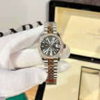 Rolex Date Just Women’s Watch With Diamonds Gray Dial 31mm