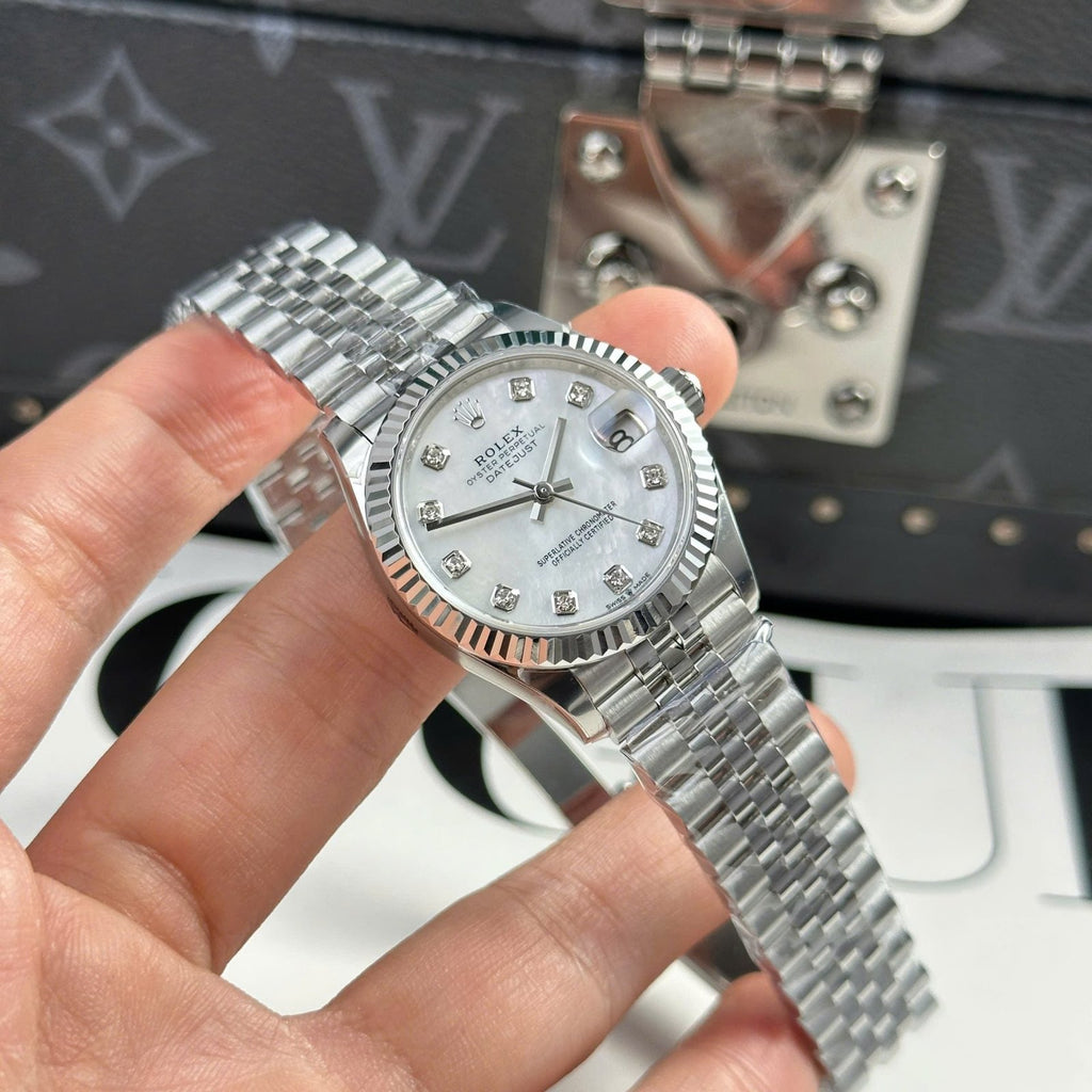 Rolex Watch DateJust Dial Mother Of Pearl 31mm