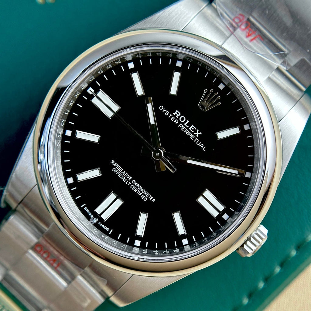 Rolex Oyster Perpetual 124300 Black Dial Watch 41mm