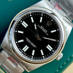 Rolex Oyster Perpetual 124300 Black Dial Watch 41mm