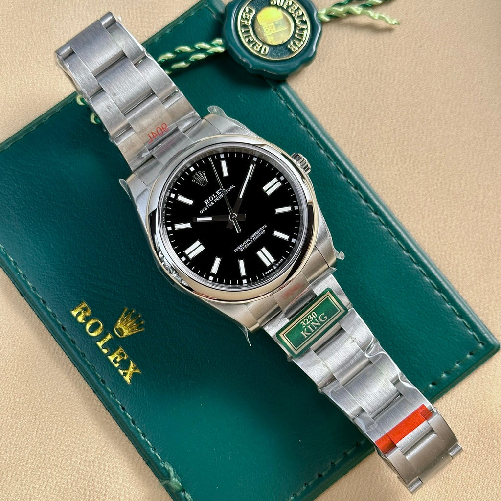Rolex Oyster Perpetual 124300 Black Dial Watch 41mm
