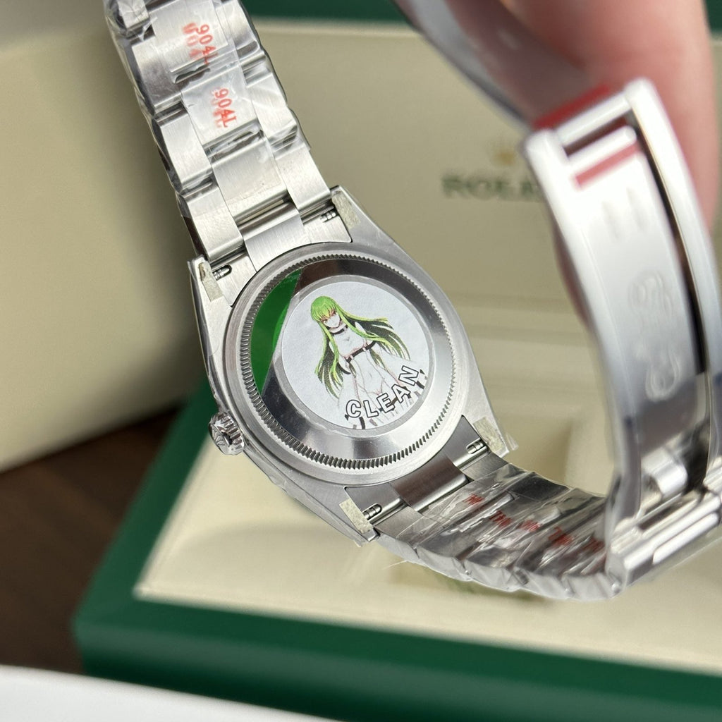 Rolex Watch Oyster Perpetual 126000 Silver Dial 36mm