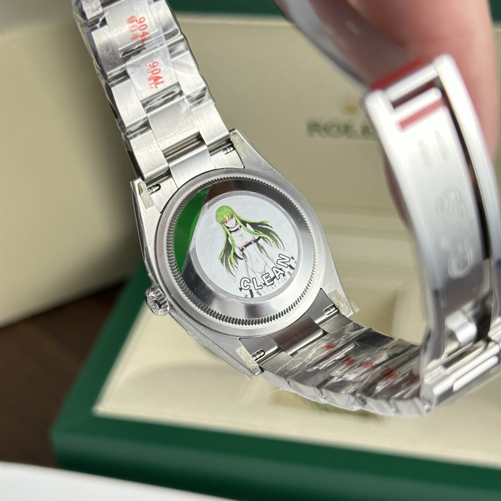 Rolex Watch Oyster Perpetual 126000 Blue Dial 36mm