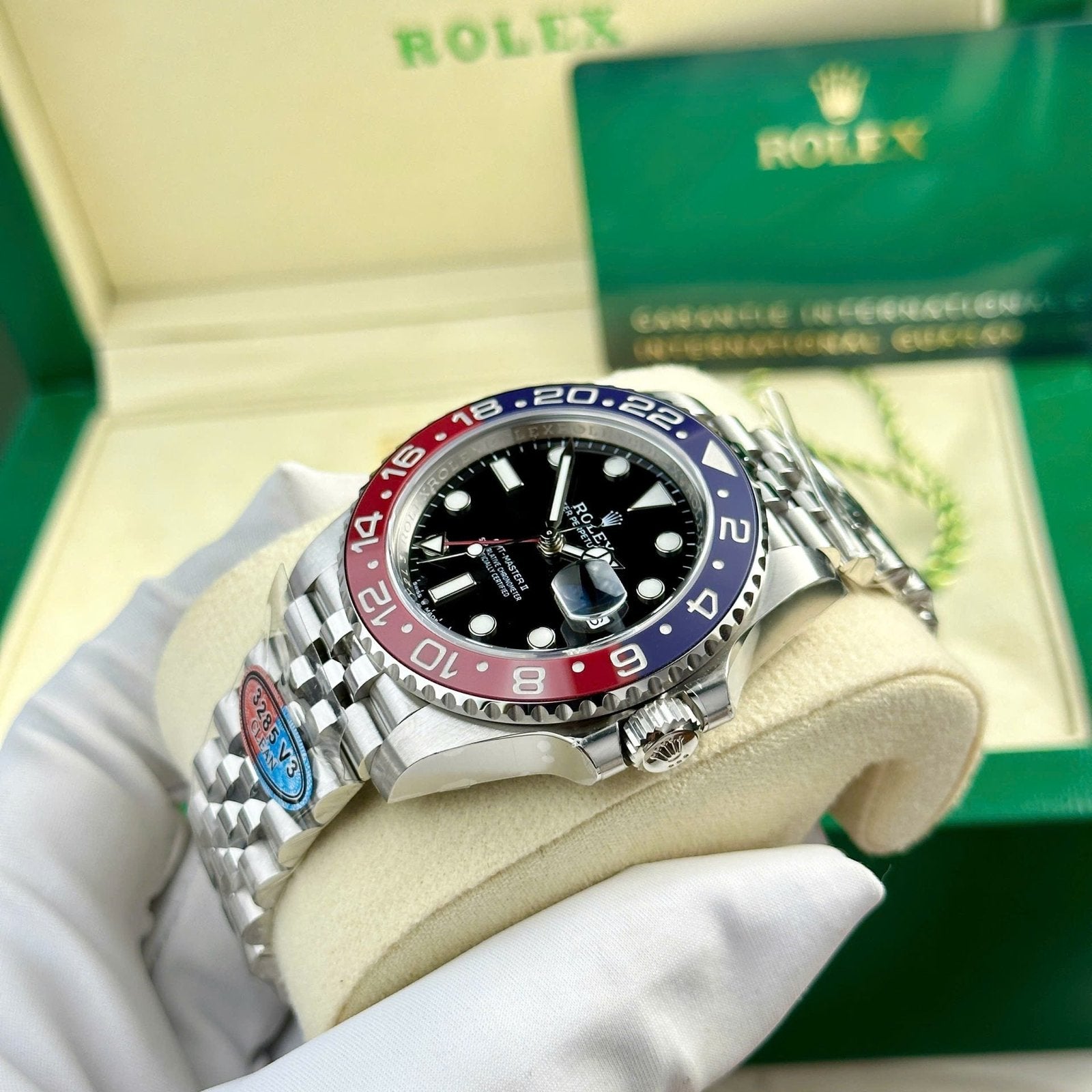 Rolex Pepsi 126710blro Watch 40mm