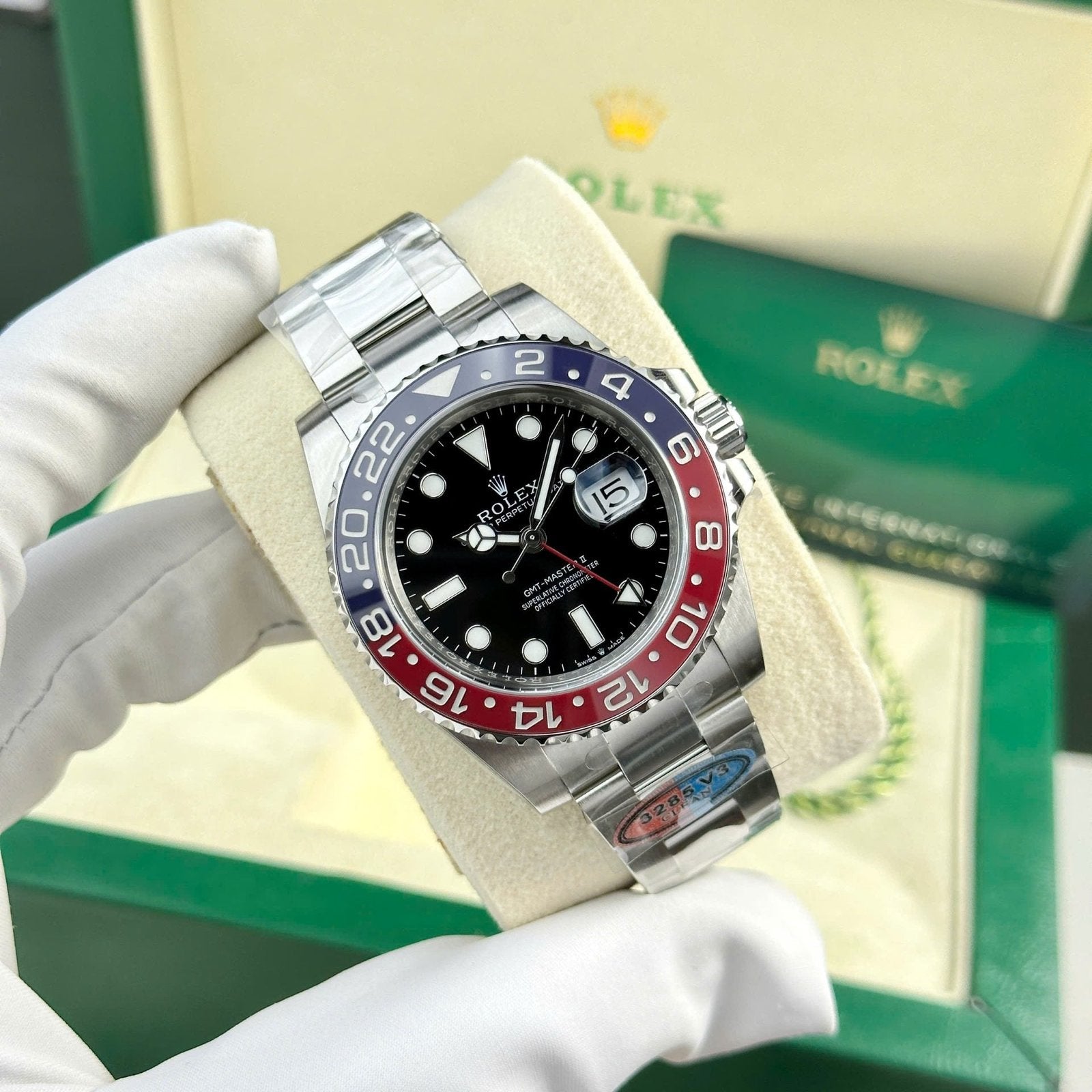 Rolex Pepsi 126710blro Watch Oyster Strap 40mm