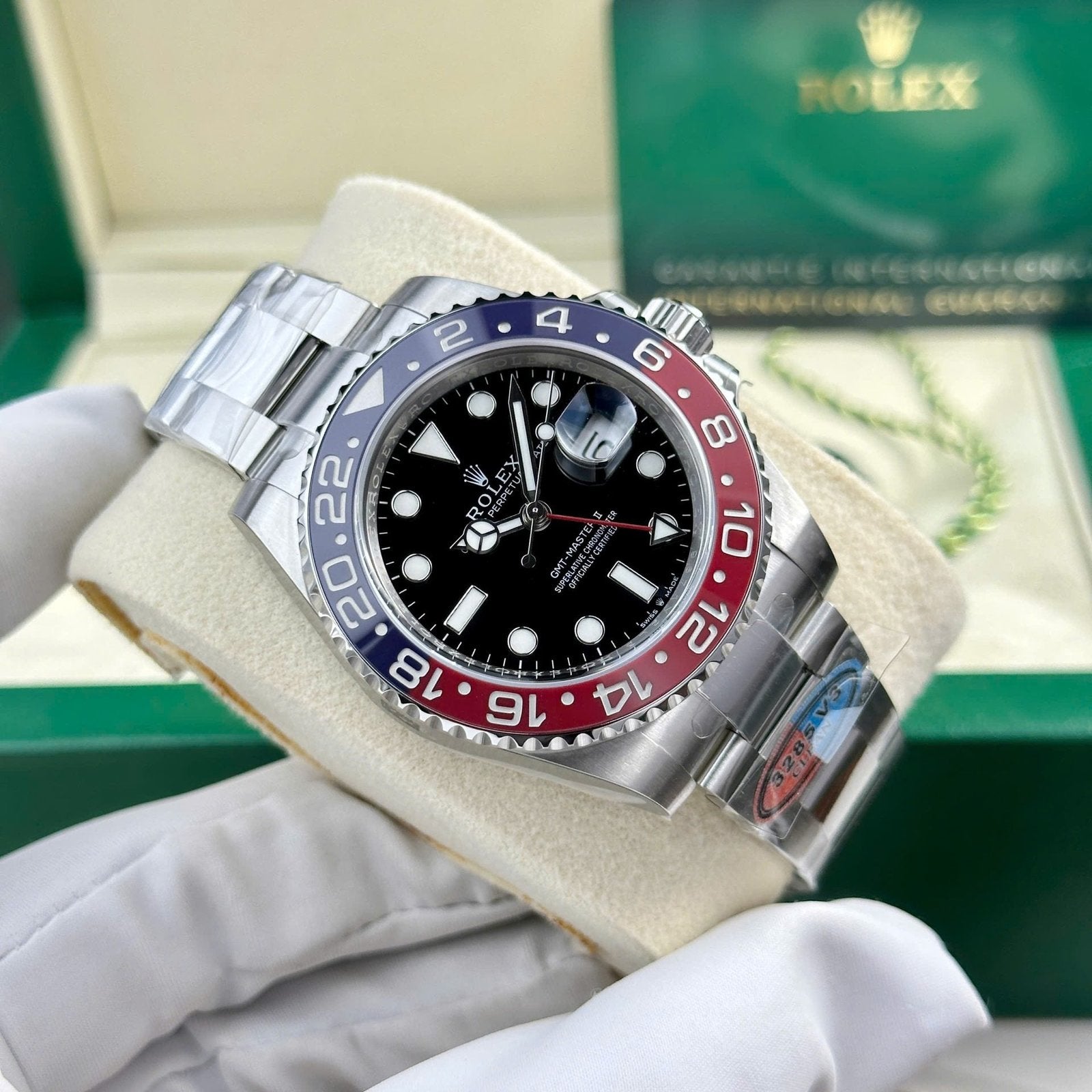 Rolex Pepsi 126710blro Watch Oyster Strap 40mm