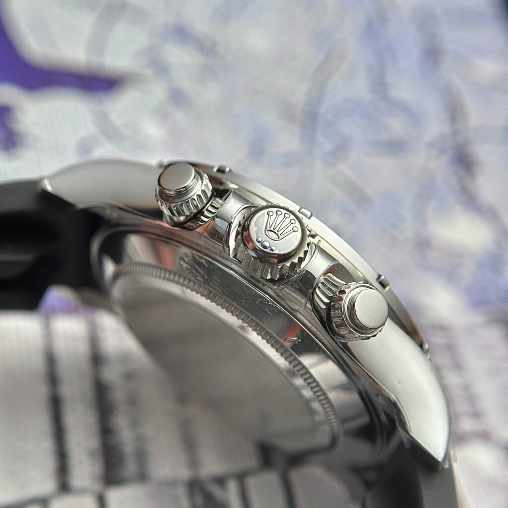 Rolex Watch Daytona 116519 Sodalite Dial Rubber Strap 40mm