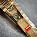 Rolex Day-Date Watch Yellow Dial Moissanite Diamonds 40mm