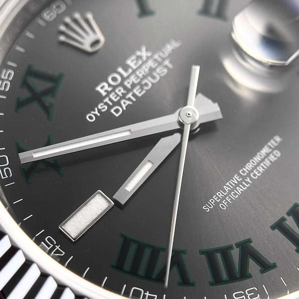 Rolex Watch Date Just 126334 Dial Wimbledon 41mm