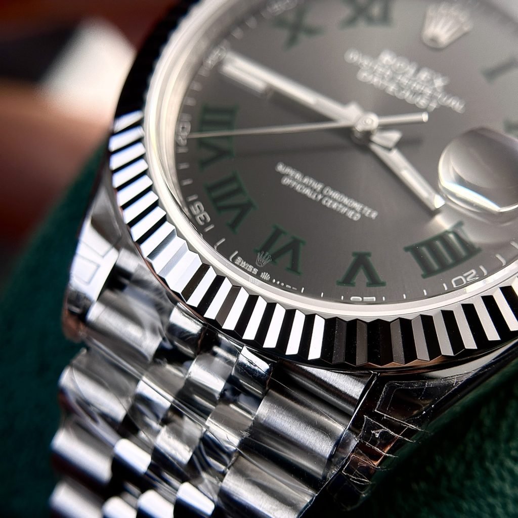 Rolex Watch Date Just 126334 Dial Wimbledon 41mm