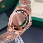 Rolex Watch Day-Date Gold Wrapped Chocolate Dial 40mm