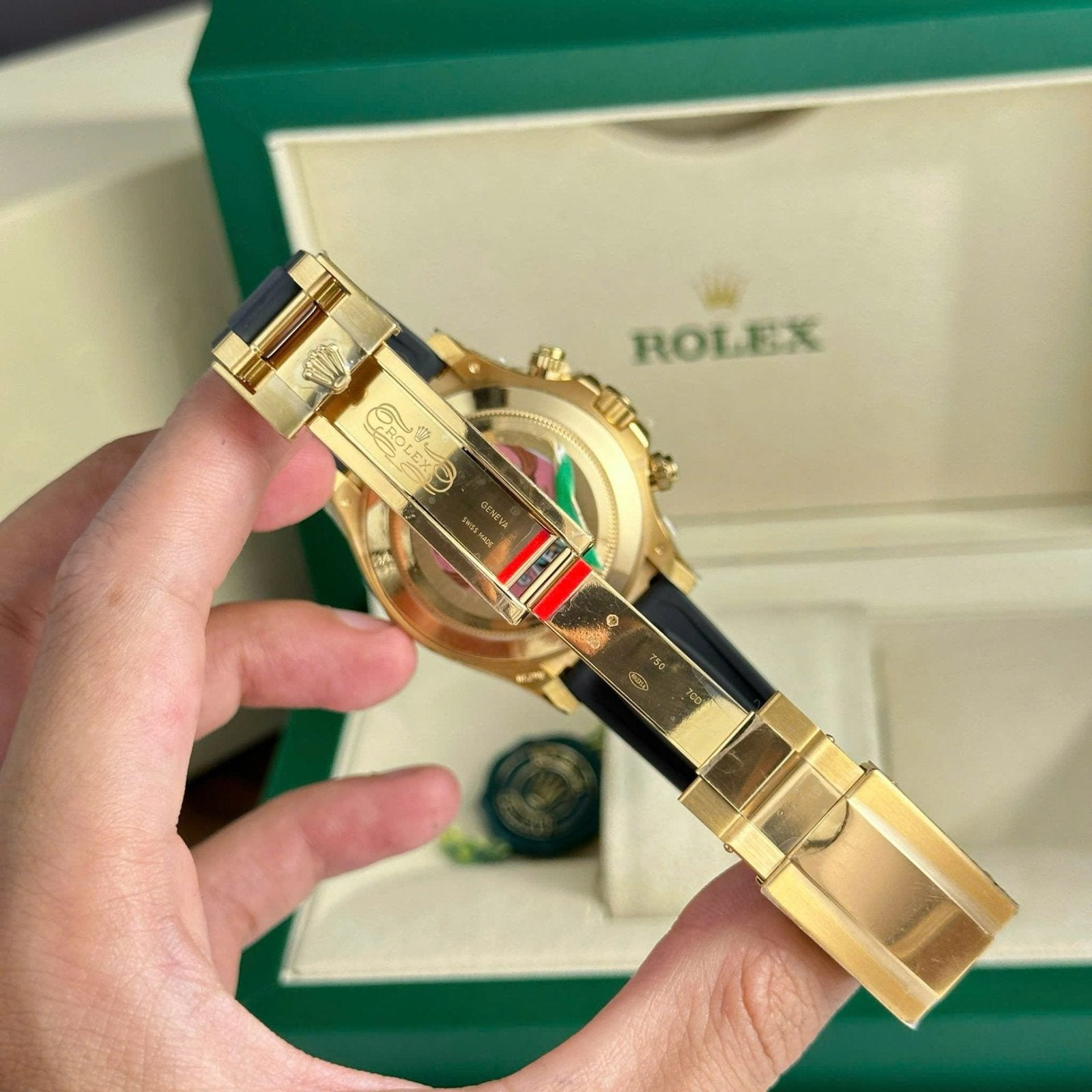 Rolex Daytona 116518LN Watch Dial Yellow Champagne 40mm