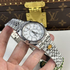 Rolex Watch Sky Dweller 326934 Dial White Strap Jubilee 42mm